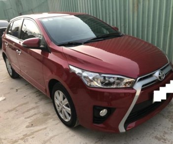 Toyota Yaris 1.5G 2017 - Cần bán xe Toyota Yaris 1.5G năm 2017, màu đỏ, nhập khẩu Thái Lan số tự động