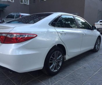 Toyota Camry SE 2.5 AT 2015 - Bán Toyota Camry SE 2.5 AT sản xuất 2015, màu trắng, nhập khẩu