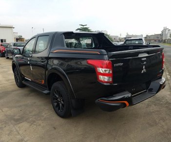 Mitsubishi Triton 2017 - Bán xe Mitsubishi Triton tại Quảng Nam, màu đen, nhập khẩu, giá chỉ 745 triệu