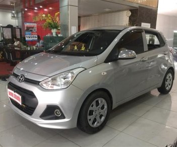 Hyundai Grand i10 2014 - Cần bán lại xe Hyundai Grand i10 đời 2014, màu bạc, nhập khẩu nguyên chiếc, giá chỉ 285 triệu