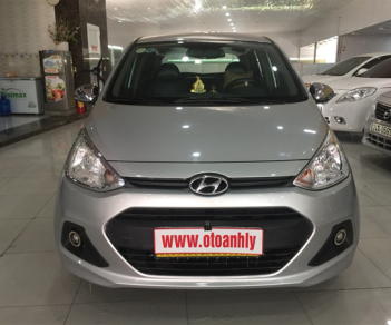 Hyundai Grand i10 2014 - Cần bán lại xe Hyundai Grand i10 đời 2014, màu bạc, nhập khẩu nguyên chiếc, giá chỉ 285 triệu