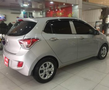 Hyundai Grand i10 2014 - Cần bán lại xe Hyundai Grand i10 đời 2014, màu bạc, nhập khẩu nguyên chiếc, giá chỉ 285 triệu