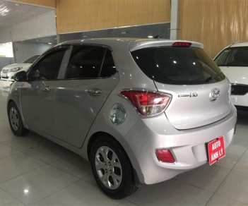 Hyundai Grand i10 2014 - Cần bán lại xe Hyundai Grand i10 đời 2014, màu bạc, nhập khẩu nguyên chiếc, giá chỉ 285 triệu