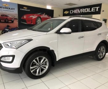 Hyundai Santa Fe 2.4L 2016 - Cần bán lại xe Hyundai Santa Fe 2.4L năm 2016, màu trắng chính chủ, giá 868tr