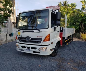 Xe chuyên dùng Xe tải cẩu   2017 - Bán xe tải cẩu Hino 5 Tấn 