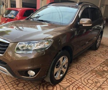 Hyundai Santa Fe 2012 - Cần bán lại xe Hyundai Santa Fe năm sản xuất 2012, màu nâu, nhập khẩu nguyên chiếc giá cạnh tranh