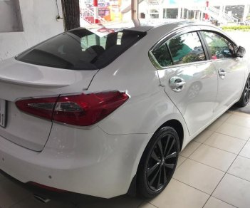 Kia K3 1.6 AT 2013 - Cần bán gấp Kia K3 1.6 AT 2013, màu trắng chính chủ, giá chỉ 510 triệu