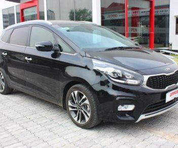 Kia Rondo GAT 2018 - Cần bán lại xe Kia Rondo GAT sản xuất 2018, màu đen