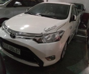 Toyota Vios 1.5E 2016 - Bán Toyota Vios 1.5E năm sản xuất 2016, màu trắng chính chủ