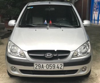 Hyundai Getz 1.1 MT 2010 - Bán Hyundai Getz 1.1 MT đời 2010, màu bạc, nhập khẩu