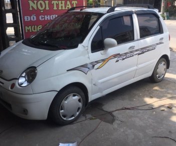 Daewoo Matiz S 0.8 MT 2008 - Bán ô tô Daewoo Matiz S 0.8 MT đời 2008, màu trắng, giá 95tr