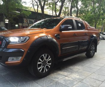 Ford Ranger Wildtrak 3.2L 4x4 AT 2018 - Bán ô tô Ford Ranger Wildtrak 3.2L 4x4 AT năm sản xuất 2018, màu vàng, nhập khẩu nguyên chiếc chính chủ, 890tr