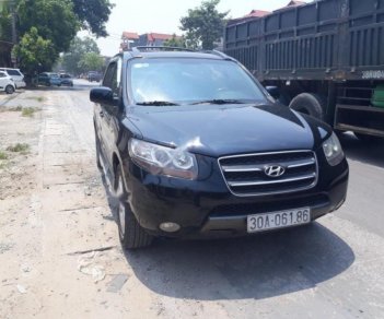 Hyundai Santa Fe MLX 2.0L 2007 - Bán ô tô Hyundai Santa Fe MLX 2.0L sản xuất 2007, màu đen, nhập khẩu nguyên chiếc  