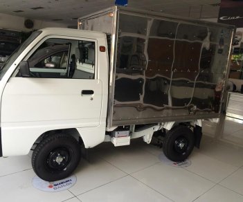 Suzuki Super Carry Truck 2018 - Bán xe tải Suzuki Truck 495kg -Thùng inox 4 lớp chất lượng cao- chạy giờ cấm - khuyến mãi hấp dẫn liên hệ ngay