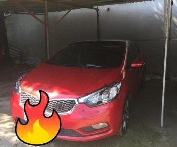 Kia K3 1.6 AT 2015 - Bán ô tô Kia K3 1.6 AT đời 2015, màu đỏ số tự động giá cạnh tranh