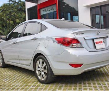 Hyundai Accent 1.4 AT 2012 - Bán Hyundai Accent 1.4 AT đời 2012, màu bạc, xe nhập, giá 416tr