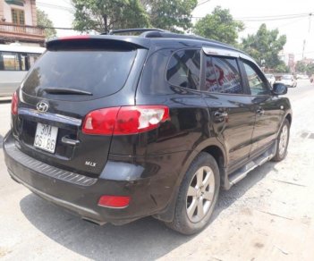 Hyundai Santa Fe MLX 2.0L 2007 - Bán ô tô Hyundai Santa Fe MLX 2.0L sản xuất 2007, màu đen, nhập khẩu nguyên chiếc  