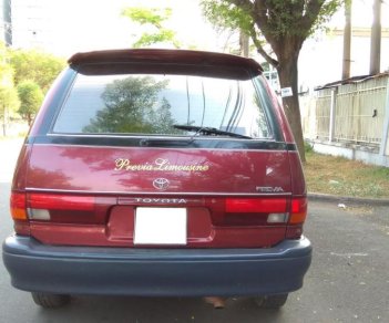 Toyota Previa 2.4LE 1991 - Bán Toyota Previa 2.4LE năm 1991, màu đỏ, nhập khẩu số tự động