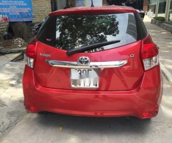 Toyota Yaris   2017 - Cần bán lại xe Toyota Yaris năm 2017, màu đỏ chính chủ, 690tr