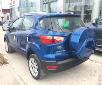 Ford EcoSport Trend AT 2018 - Bán xe Ford EcoSport Trend AT sản xuất năm 2018, màu xanh lam