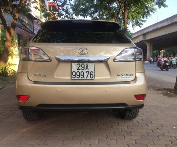 Lexus RX 350 2010 - Cần bán Lexus RX350 2010, màu vàng nội thất kem cực chất