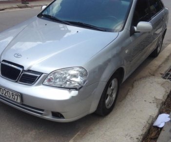 Daewoo Lacetti EX 1.6 MT 2004 - Bán Daewoo Lacetti EX 1.6 MT năm 2004, màu bạc 