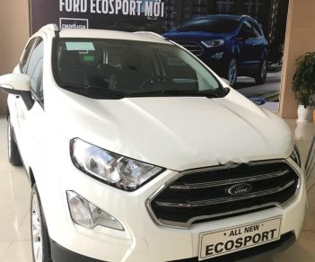 Ford EcoSport Titanium 1.5L AT 2018 - Bán Ford EcoSport Titanium 1.5L AT sản xuất năm 2018, màu trắng