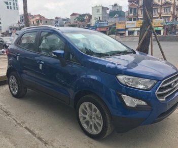 Ford EcoSport Trend AT 2018 - Bán xe Ford EcoSport Trend AT sản xuất năm 2018, màu xanh lam