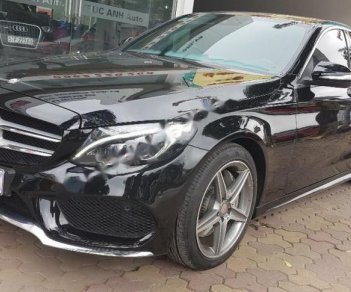 Mercedes-Benz C class C250 AMG 2015 - Cần bán gấp Mercedes C250 AMG sản xuất 2015, màu đen