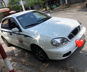 Daewoo Lanos 2003 - Cần bán xe Daewoo Lanos sản xuất 2003 màu trắng, giá tốt