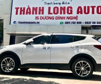 Hyundai Santa Fe 2.2 CRD  2017 - Bán xe Hyundai Santa Fe 2.2 CRD model 2018, màu trắng