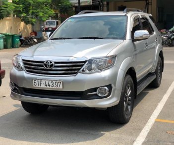 Toyota Fortuner  V 2016 - Bán Toyota Fortuner V sản xuất 2016, màu bạc  