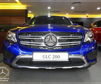 Mercedes-Benz GLC-Class GLC 200 2018 - Bán Mercedes GLC 200 sản xuất năm 2018, màu xanh lam, nhập khẩu nguyên chiếc