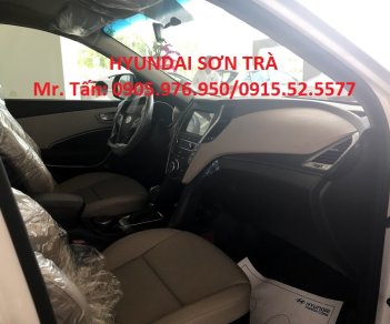 Hyundai Santa Fe 2018 - Hyundai Sơn Trà bán ô tô Hyundai Santa Fe 2018, màu trắng, nhập khẩu 3 cục Hàn Quốc, xe 7 chỗ Đà Nẵng