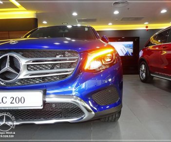 Mercedes-Benz GLC-Class GLC 200 2018 - Bán Mercedes GLC 200 sản xuất năm 2018, màu xanh lam, nhập khẩu nguyên chiếc