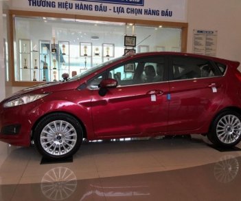 Ford Fiesta S 1.5 AT 2018 - Bán xe Ford Fiesta S 1.5 AT đời 2018, màu đỏ 