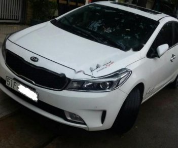 Kia Cerato 1.6 AT 2016 - Cần bán lại xe Kia Cerato 1.6 AT 2016, màu trắng 