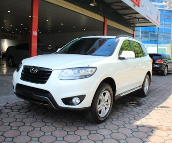 Hyundai Santa Fe 2.4l 2011 - Cần bán lại xe Hyundai Santa Fe 2.4l năm sản xuất 2011, màu trắng, nhập khẩu chính chủ giá cạnh tranh