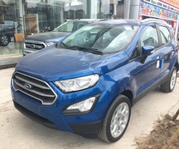 Ford EcoSport Trend AT 2018 - Bán xe Ford EcoSport Trend AT sản xuất năm 2018, màu xanh lam