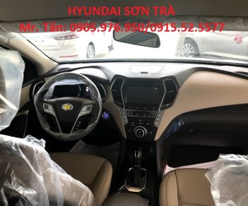 Hyundai Santa Fe 2018 - Hyundai Sơn Trà bán ô tô Hyundai Santa Fe 2018, màu trắng, nhập khẩu 3 cục Hàn Quốc, xe 7 chỗ Đà Nẵng