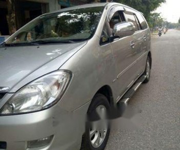 Toyota Innova 2008 - Bán Toyota Innova sản xuất năm 2008, màu bạc xe gia đình