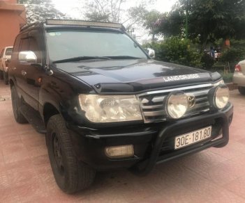 Toyota Land Cruiser GX 4.5 2002 - Bán Toyota Land Cruiser GX 4.5 2002, màu đen