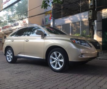 Lexus RX 350 2010 - Cần bán Lexus RX350 2010, màu vàng nội thất kem cực chất