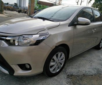 Toyota Vios 2017 - Bán Toyota Vios sản xuất năm 2017, màu vàng