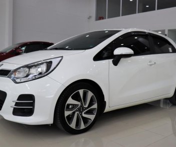 Kia Rio 1.4 AT 2015 - Bán xe Kia Rio 1.4 AT đời 2015, màu trắng, nhập Hàn, bao test