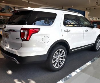 Ford Explorer 2.4 2017 - Cần bán Ford Explorer 2.4 đời 2017, màu trắng, nhập khẩu nguyên chiếc