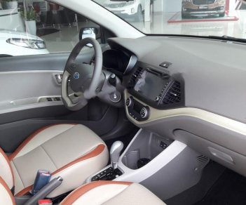 Kia Morning S AT 2018 - Bán Kia Morning S AT sản xuất năm 2018, màu đỏ, giá 390tr