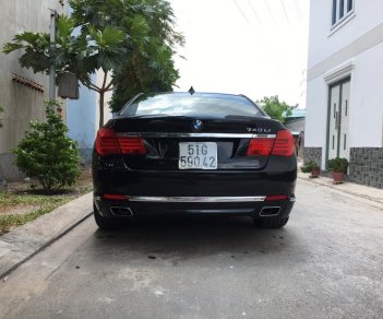 BMW 7 Series 740Li 2009 - Cần bán xe BMW 7 Series 740Li năm 2009, màu đen, xe nhập