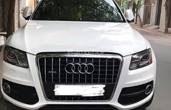 Audi Q5 3.2 Sline 2009 - Bán Audi Q5 3.2 Sline đời 2010, màu trắng, nhập khẩu