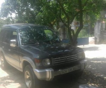 Mitsubishi Pajero 1992 - Cần bán gấp Mitsubishi Pajero đời 1992, màu xanh lam, nhập khẩu nguyên chiếc